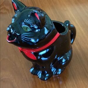 VTG ‘50s Shafford Black Cat Creamer